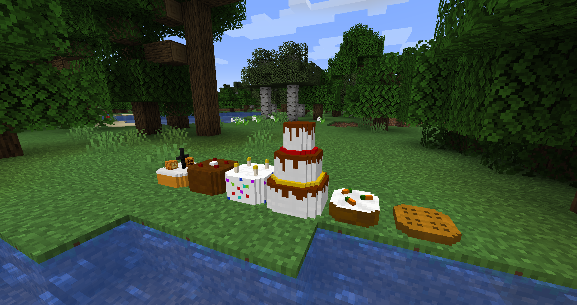 A selection of cakes!